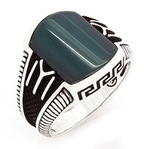 CZKY-752-IYI BOMBE TAŞLI ERKEK YÜZÜĞÜ