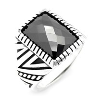 CZKY-346 TAŞLI ERKEK YÜZÜĞÜ