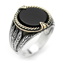 CZKY-271 TAŞLI ERKEK YÜZÜĞÜ