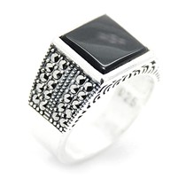 CMEK-036 MARKAZİT ERKEK YÜZÜĞÜ