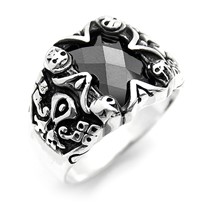 CZKY-114 TAŞLI ERKEK YÜZÜĞÜ