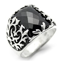 CZKY-117 TAŞLI ERKEK YÜZÜĞÜ