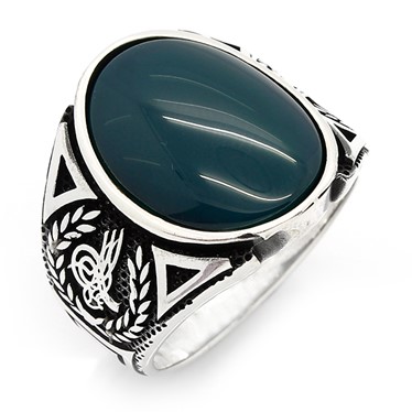 CZKY-697 BOMBE TAŞLI ERKEK YÜZÜĞÜ